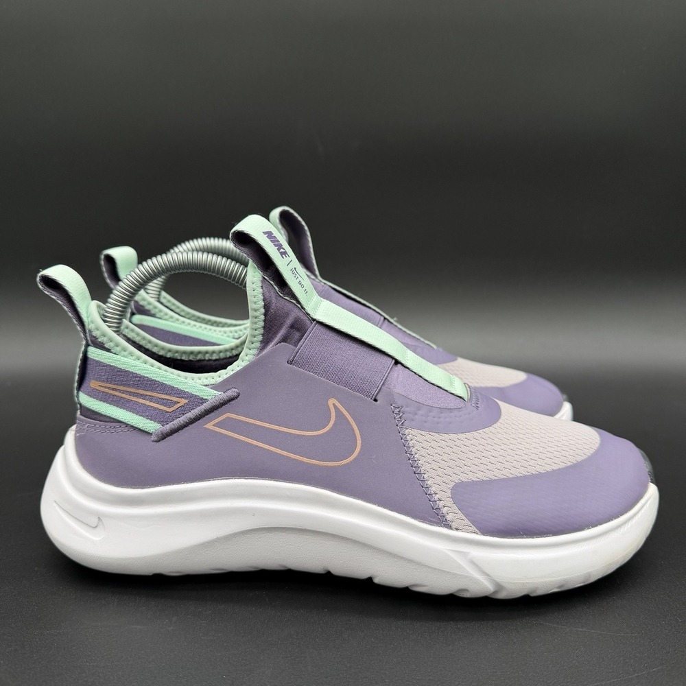 Nike Flex Girls Running Shoes Youth Size 6.5 Y Purple Kids Flex Sneakers